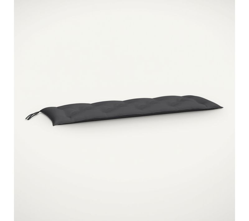 Coussin De Banc De Jardin Anthracite 150x50x7 Cm Tissu Oxford
