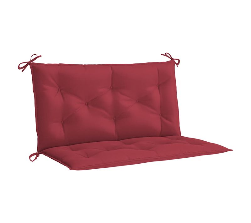Coussin De Banc De Jardin Rouge Bordeaux Tissu Oxford
