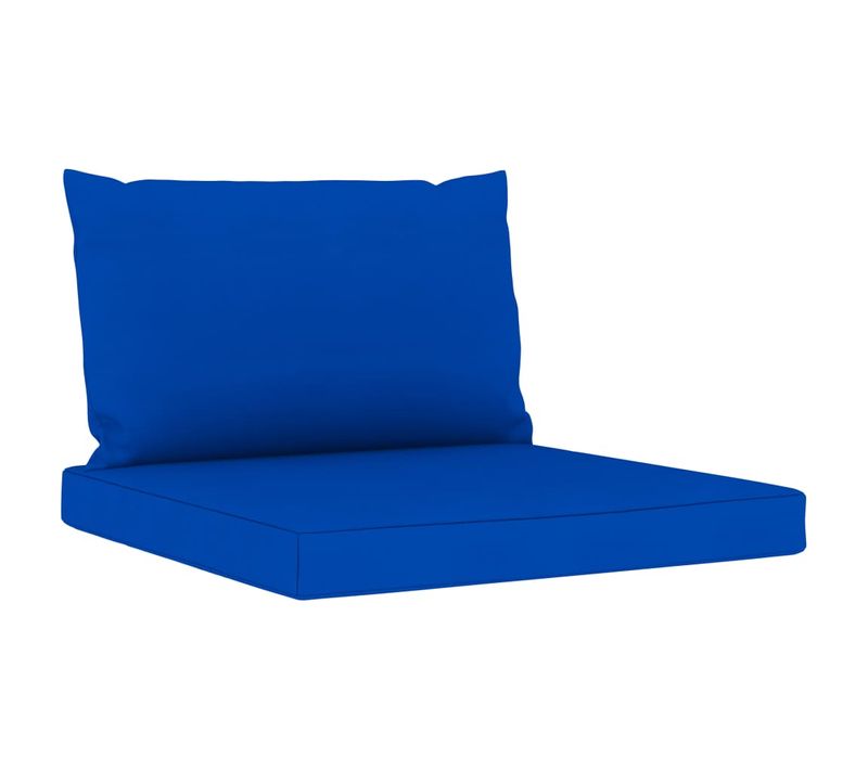 Coussins De Palette Lot De 2 Bleu Tissu Oxford