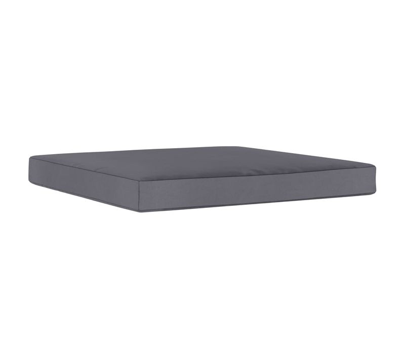 Coussin De Palette Anthracite 60x60x6 Cm Tissu Oxford