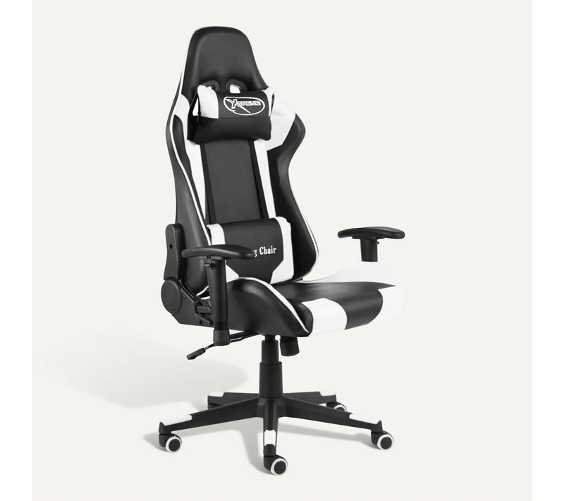 Chaise De Jeu Pivotante Blanc Pvc