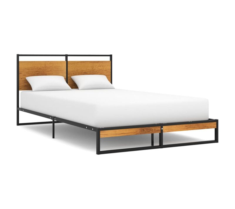 Cadre De Lit Sans Matelas Métal 120x200 Cm