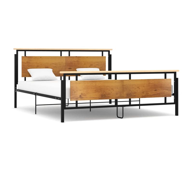 Cadre De Lit Sans Matelas Métal 180x200 Cm