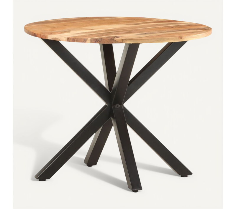 Table D'appoint 68x68x56 Cm Bois D'acacia Massif