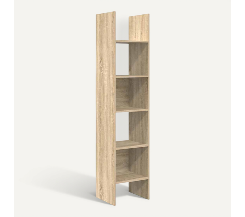 Bibliothèque Chêne Sonoma 40x35x180 Cm Bois D’ingénierie