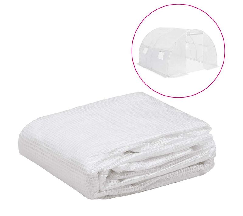 Bâche De Remplacement De Serre (9 M²) 3x3x2 M Transparent