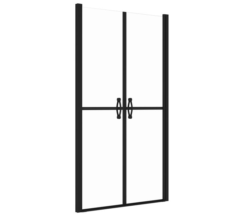 Porte De Douche Verre De Sécurité Esg Cadre En Aluminium Installation Facile (83-86)x190 Cm