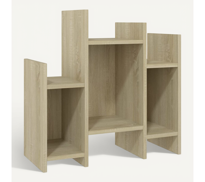 Bibliothèque Chêne Sonoma 60x26x60 Cm Aggloméré