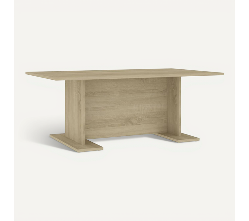 Table Basse Chêne Sonoma 103,5x60x40 Cm Bois Contreplaqué