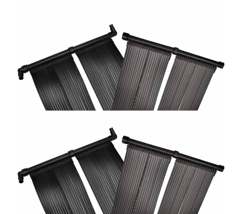 Panneaux Solaires De Chauffage De Piscine 4 Pièces 80x620 Cm