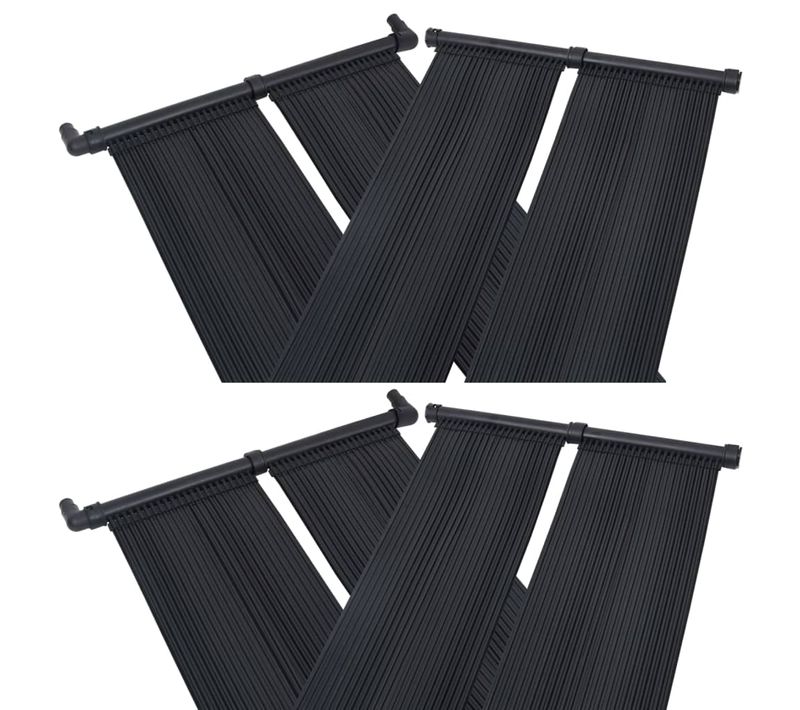 Panneaux Solaires De Chauffage De Piscine 4 Pièces 80x310 Cm