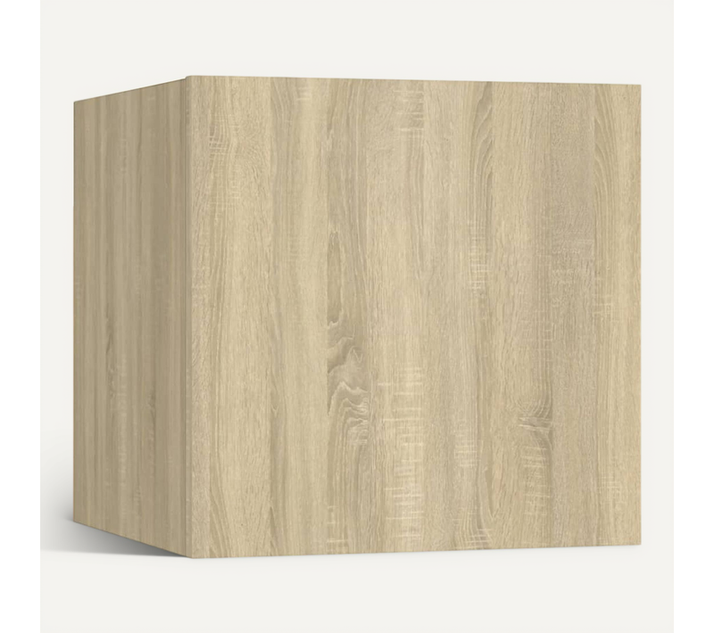Table De Chevet Chêne Sonoma 30,5x30x30 Cm Bois Contreplaqué
