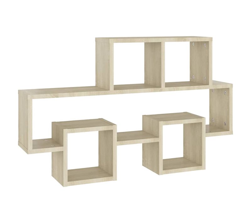 Étagère Murale Forme D'auto Chêne Sonoma Bois D’ingénierie