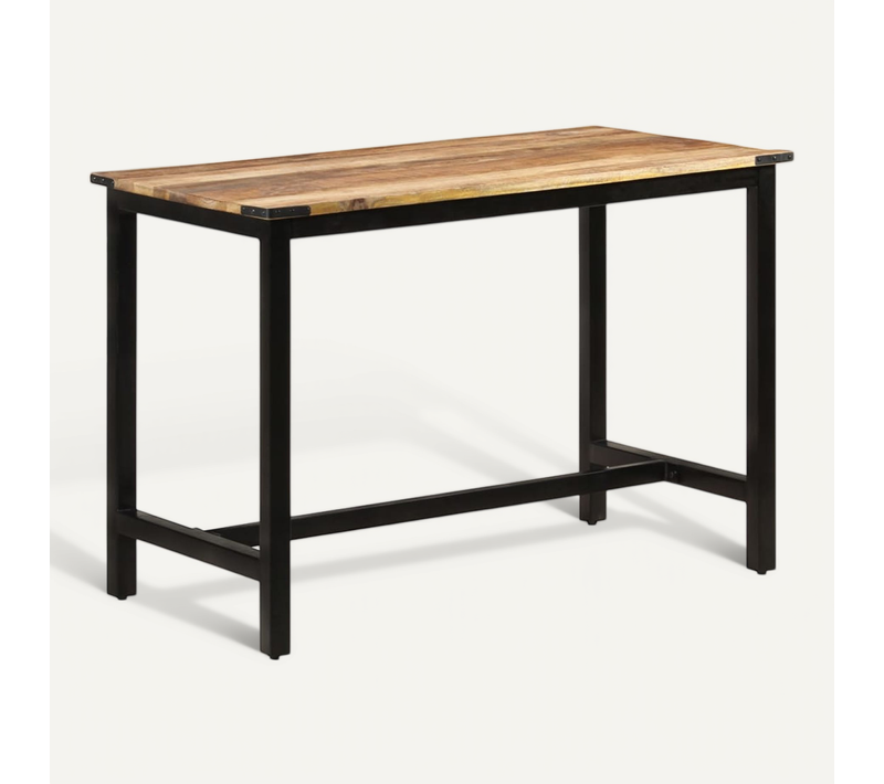 Table À Dîner 110x60x76 Cm Bois De Manguier Massif