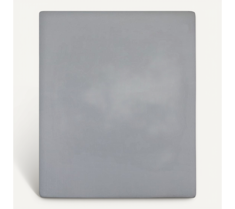 Drap-housse Jersey Gris 100x200 Cm Coton