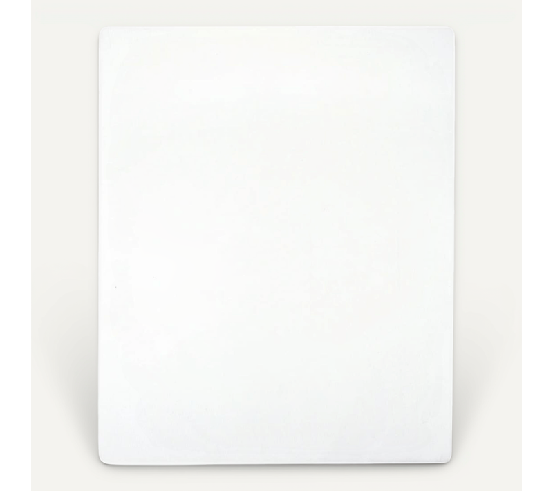Drap-housse Jersey Blanc 160x200 Cm Coton