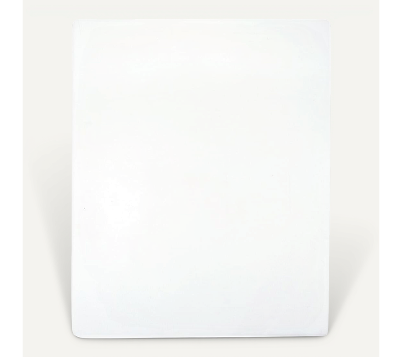 Draps-housses Jersey 2 PCs Blanc 160x200 Cm Coton