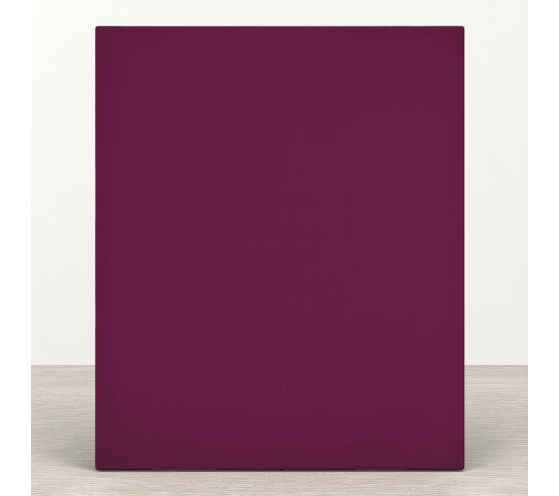 Draps-housses Jersey 2 Pièces Bordeaux 100x200 Cm Coton
