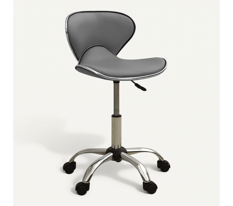 Chaise De Bureau Gris Simili