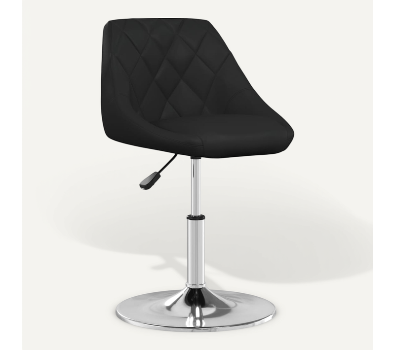 Tabouret De Bar Noir Simili