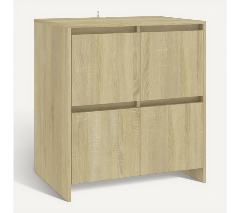 Buffet Chêne Sonoma 70x41x75 Cm Bois Contreplaqué