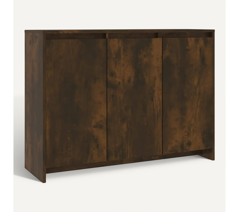 Buffet Chêne Fumé 102x33x75 Cm Aggloméré