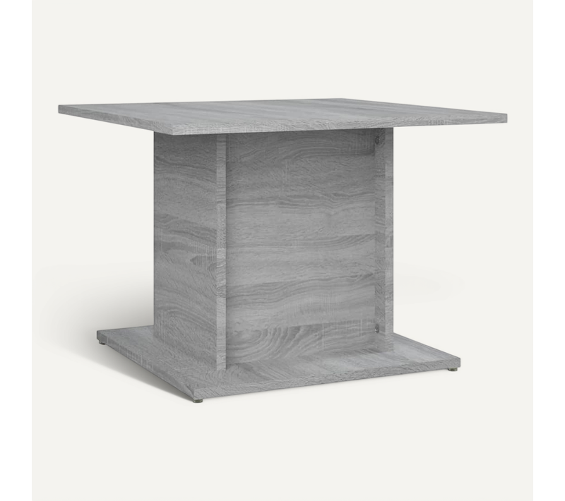 Table Basse Sonoma Gris 55,5x55,5x40 Cm Bois Contreplaqué
