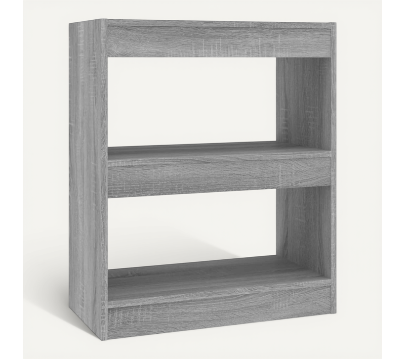 Etagère/séparateur De Pièce Sonoma Gris 60x30x72 Cm