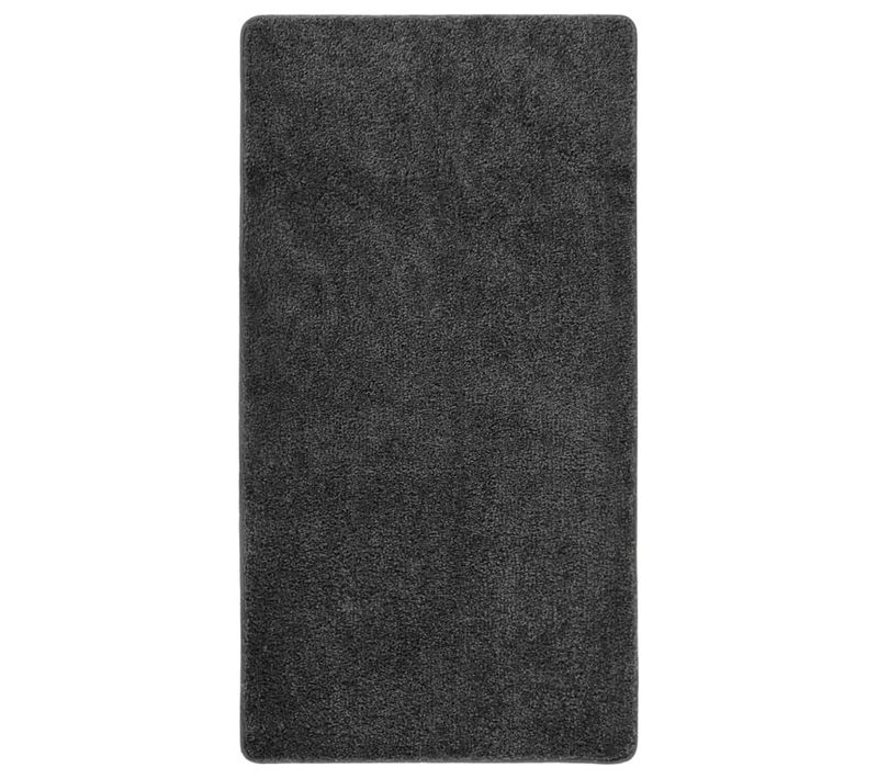 Tapis Shaggy Antidérapant Gris 80x150 Cm