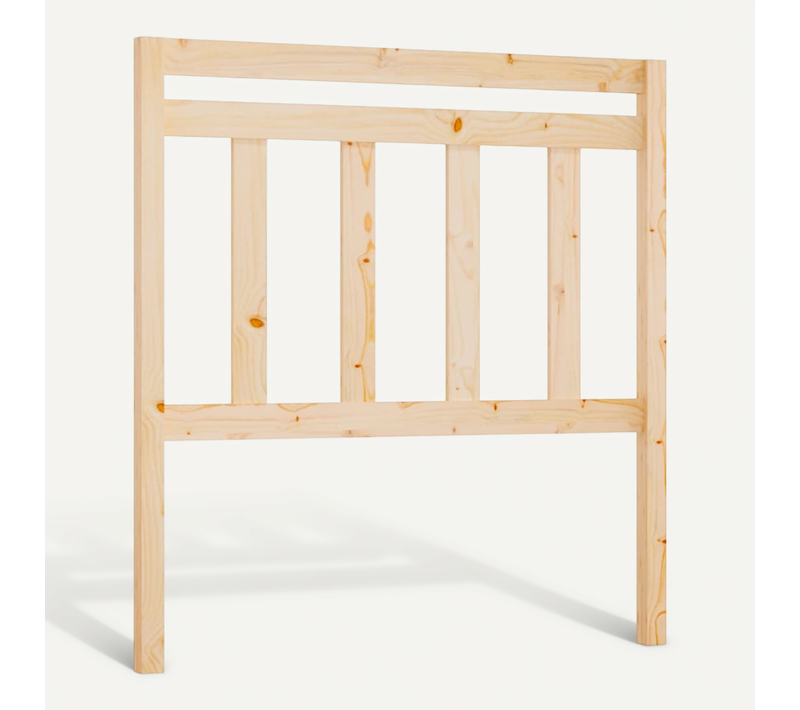 Tête De Lit 81x4x100 Cm Bois Massif De Pin