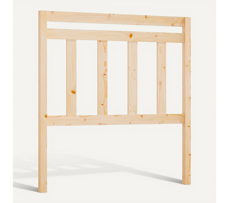 Tête De Lit 106x4x100 Cm Bois Massif De Pin