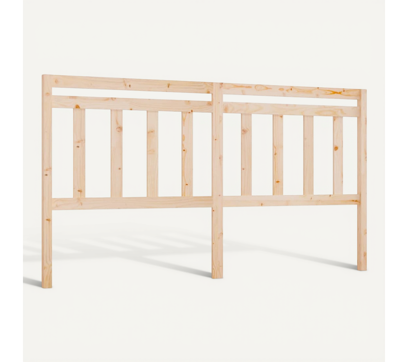 Tête De Lit 186x4x100 Cm Bois Massif De Pin