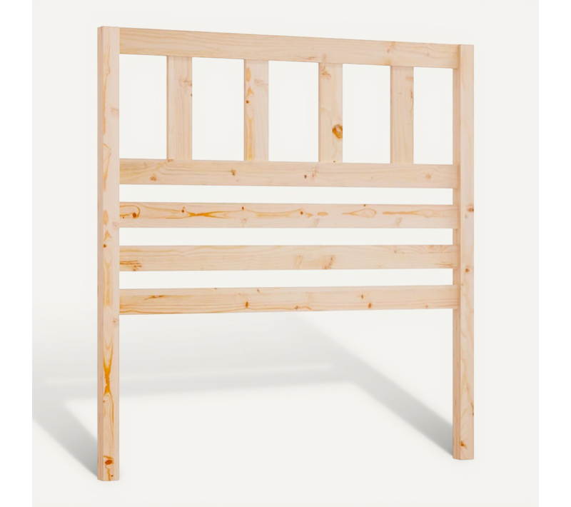 Tête De Lit 81x4x100 Cm Bois Massif De Pin
