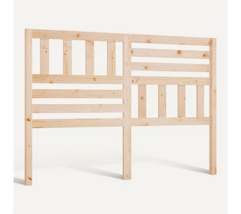 Tête De Lit 126x4x100 Cm Bois Massif De Pin