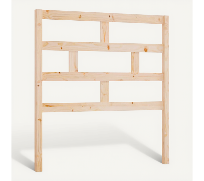 Tête De Lit 106x4x100 Cm Bois Massif De Pin