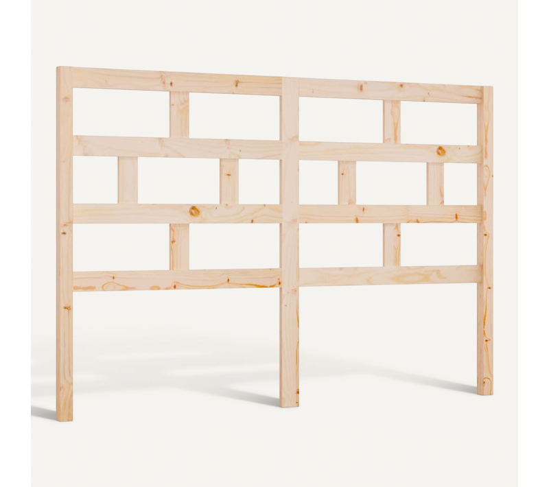 Tête De Lit 141x4x100 Cm Bois Massif De Pin