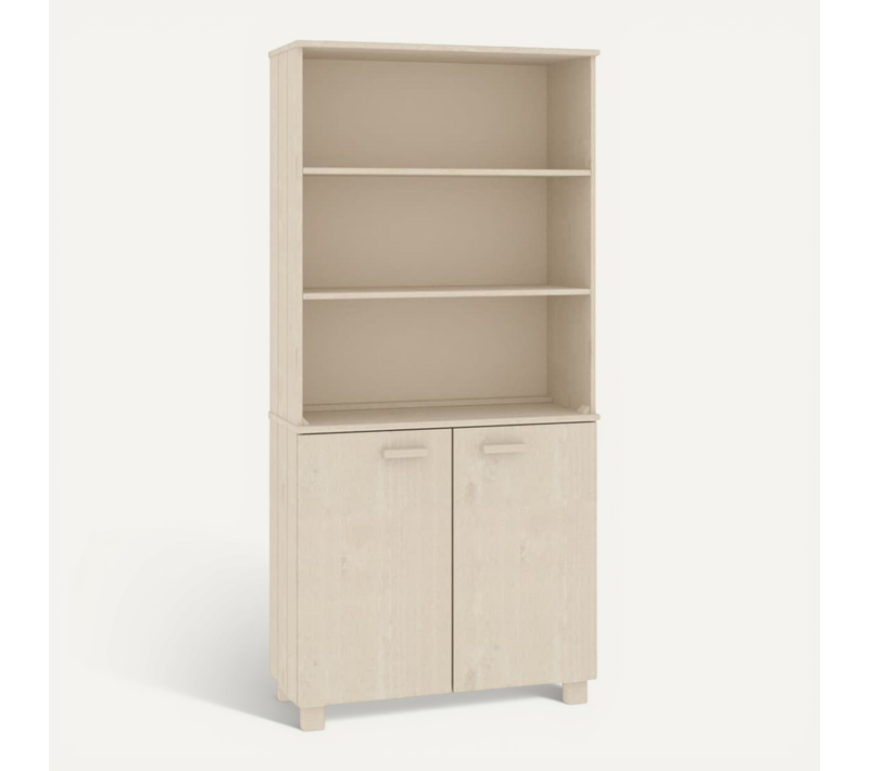 Buffet Hamar Bois Massif De Pin Marron Miel
