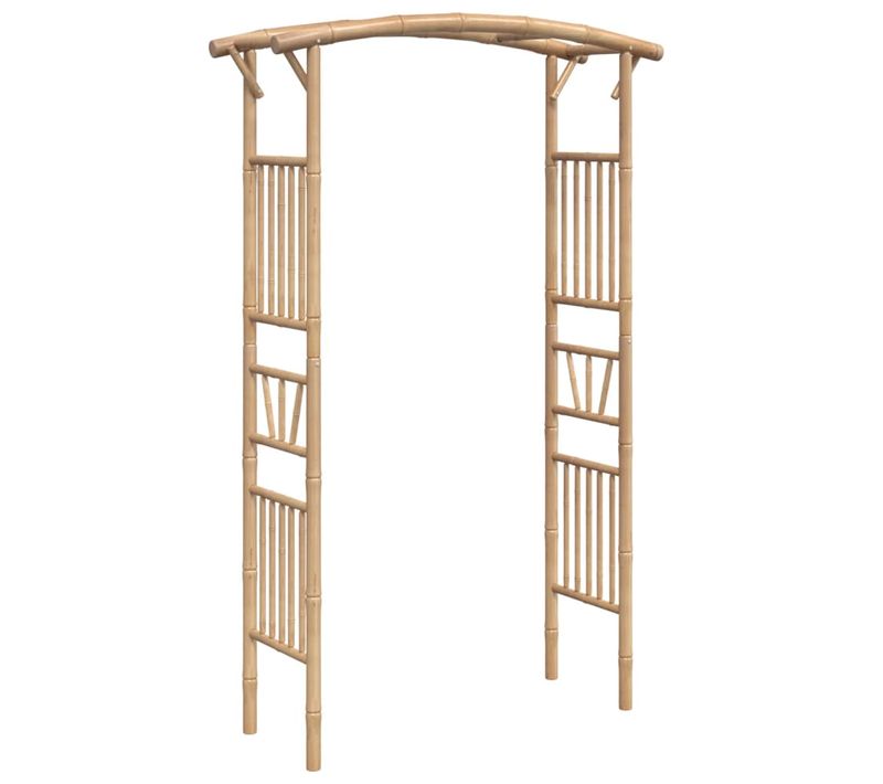 Arche Pour Rosiers Bambou 118x40x187 Cm