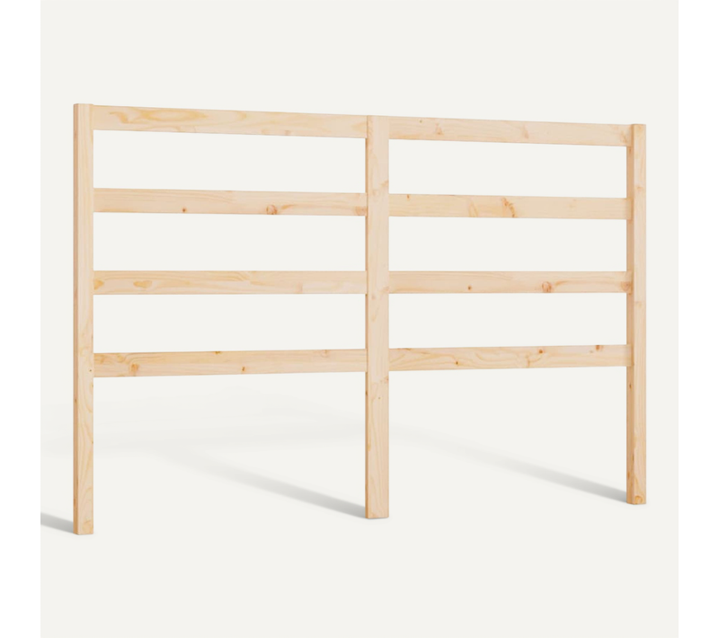 Tête De Lit 141x4x100 Cm Bois Massif De Pin
