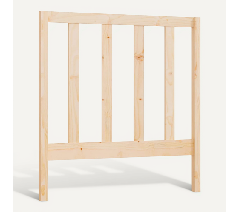Tête De Lit 81x4x100 Cm Bois Massif De Pin