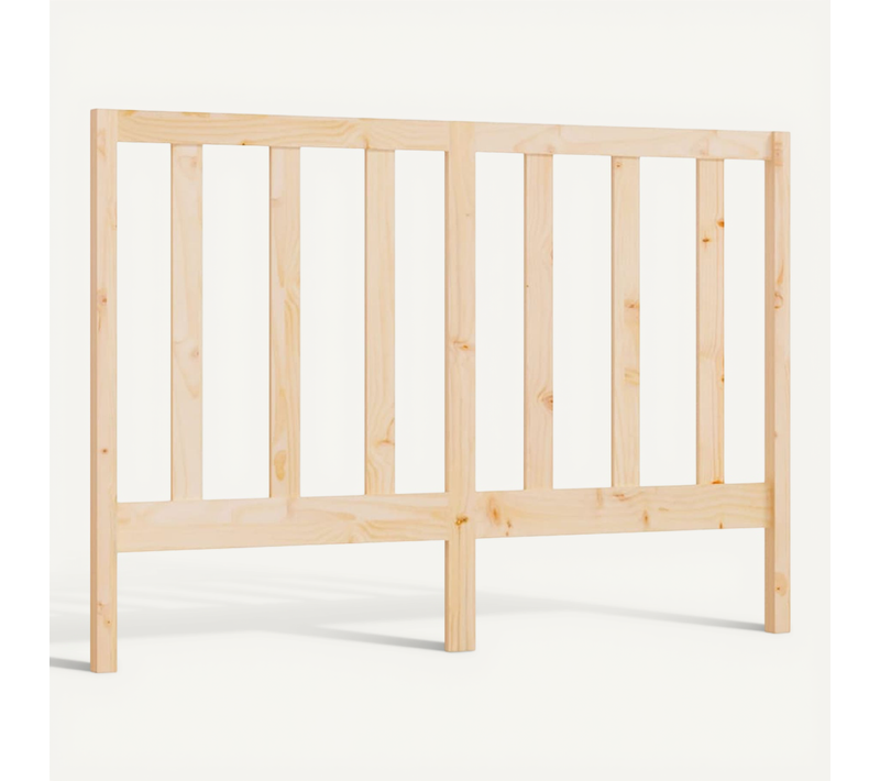 Tête De Lit 141x4x100 Cm Bois Massif De Pin