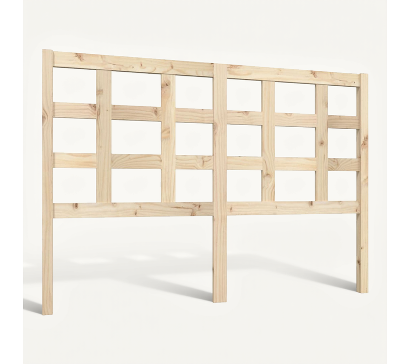 Tête De Lit 140,5x4x100 Cm Bois Massif De Pin