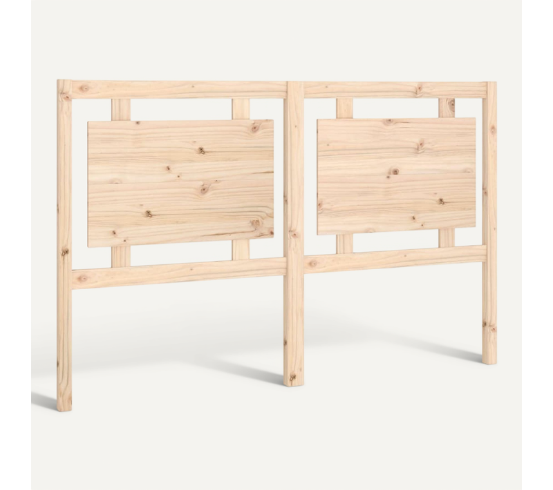 Tête De Lit 155,5x4x100 Cm Bois Massif De Pin