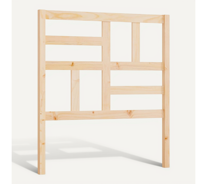 Tête De Lit 81x4x104 Cm Bois Massif De Pin