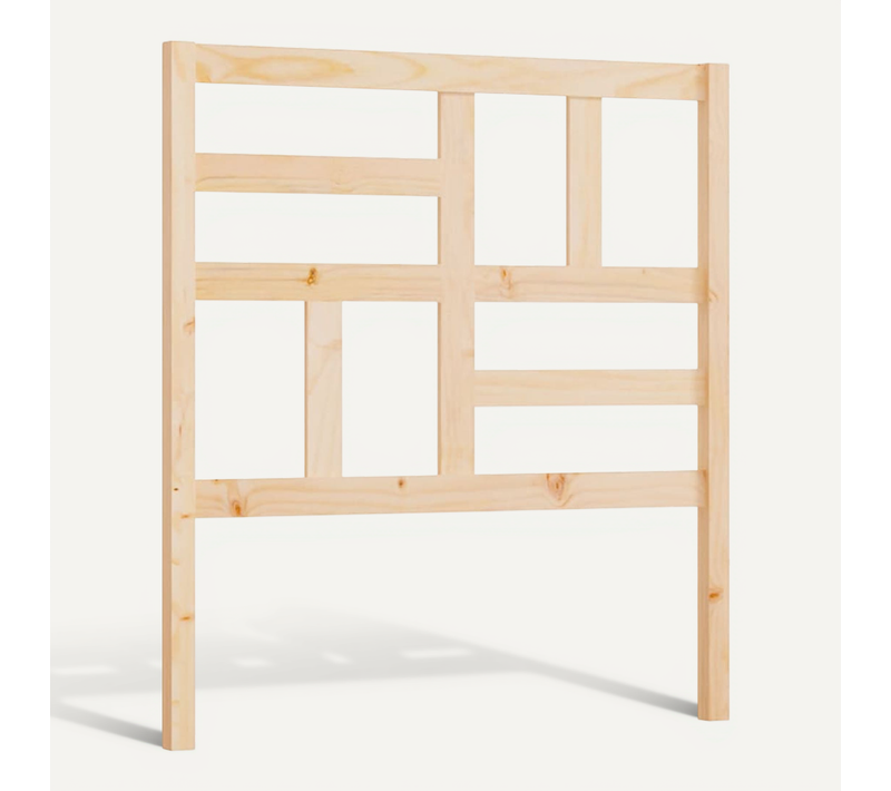 Tête De Lit 96x4x104 Cm Bois Massif De Pin