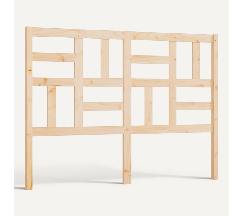 Tête De Lit 166x4x104 Cm Bois Massif De Pin
