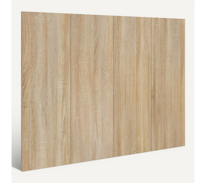 Tête De Lit 120x1,5x80 Cm Chêne Sonoma Bois Contreplaqué Design Classique Robuste Et Durable