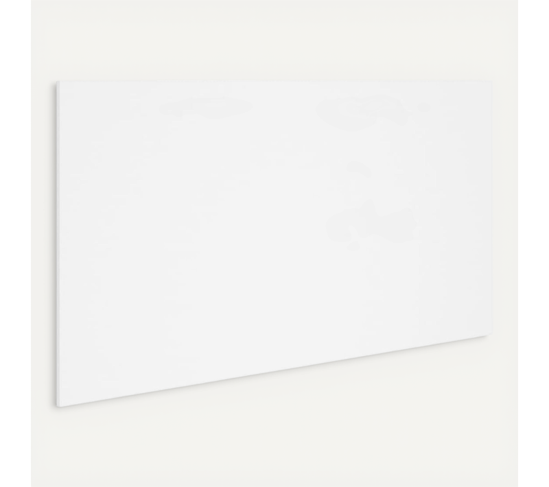 Tête De Lit Blanc 160x1,5x80 Cm Bois Contreplaqué