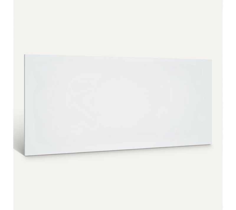 Tête De Lit Blanc 200x1,5x80 Cm Bois Contreplaqué