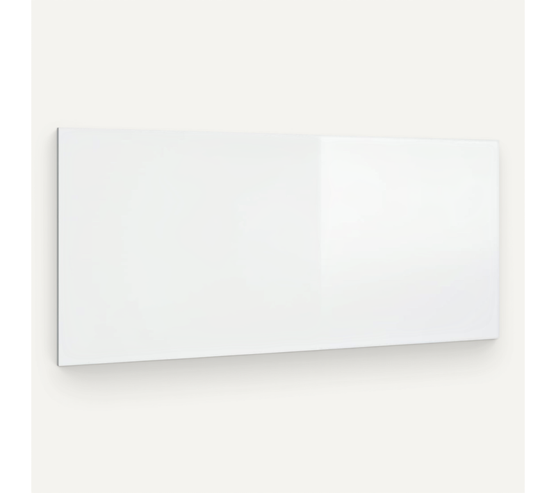 Tête De Lit Blanc Brillant 200x1,5x80 Cm Bois Contreplaqué